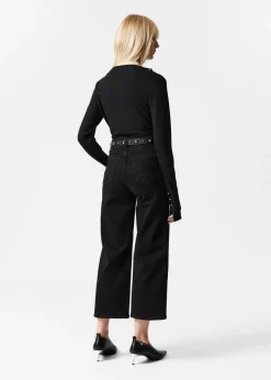 Haut Drapé à Finitions Métallisées