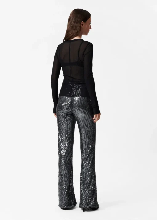 Haut Transparent En Soie