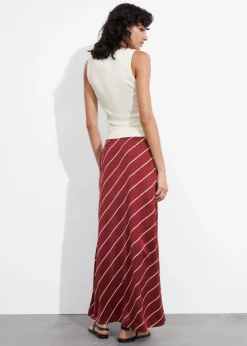 Jupe Longue En Satin