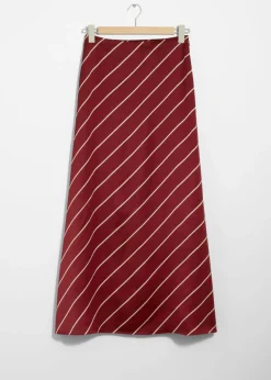 Jupe Longue En Satin