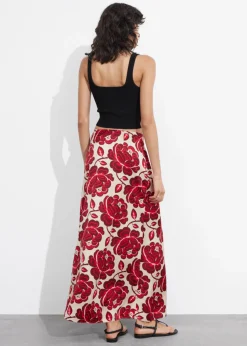 Jupe Longue En Satin