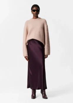 Jupe Longue En Satin