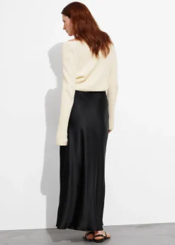 Jupe Longue En Satin