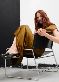 Jupe Longue En Satin