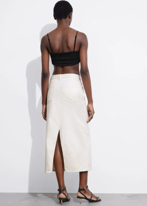 Jupe Midi En Jean