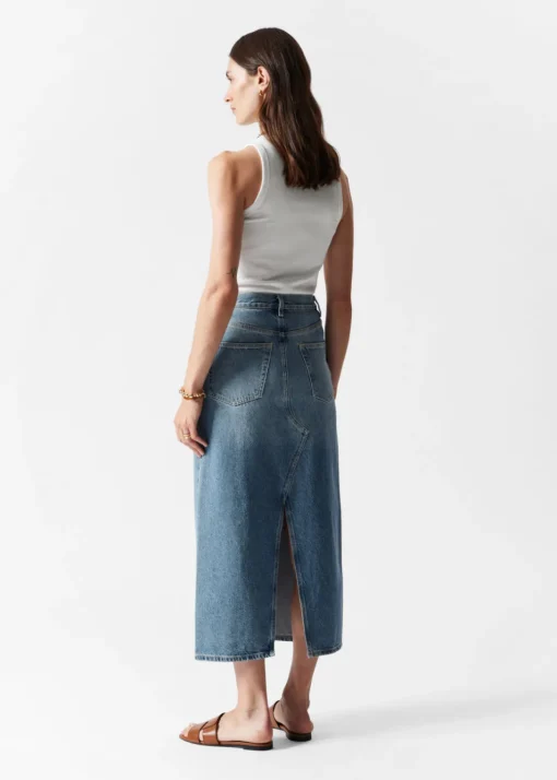 Jupe Midi En Jean