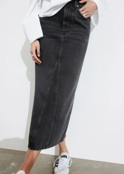 Jupe Midi En Jean