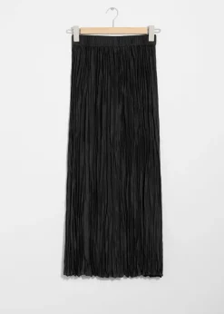 Jupe Midi En Soie