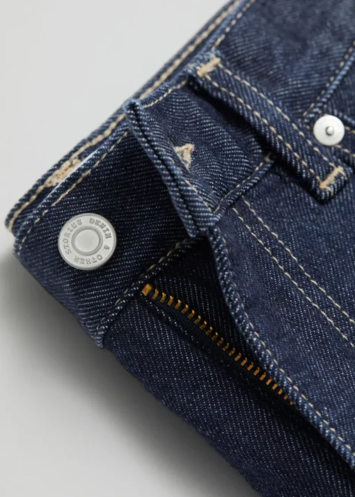 Jupe Midi 5 poches En Denim