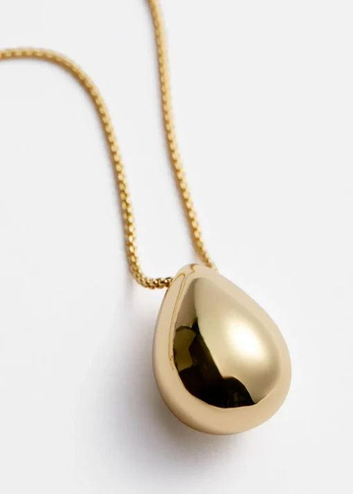 Long Collier Avec Pendentif