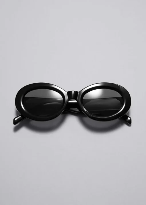 Lunettes De Soleil à Monture Ovale
