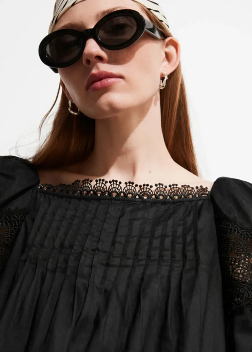 Lunettes De Soleil à Monture Ovale