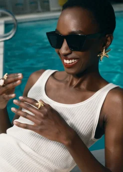 Lunettes De Soleil œil De Chat Angulaires