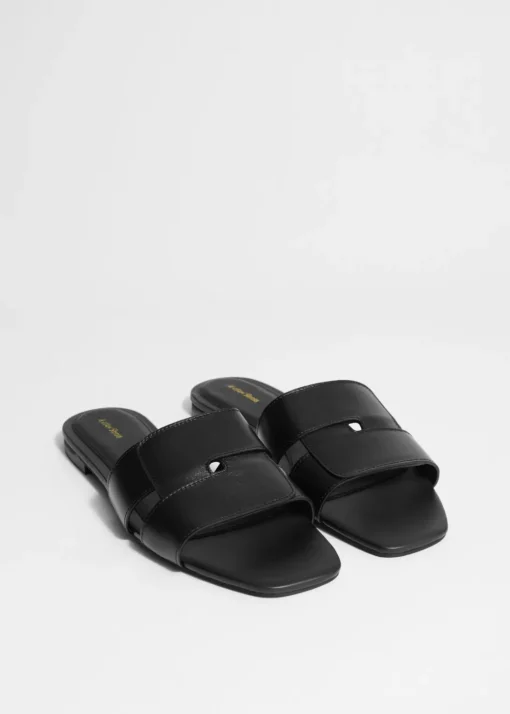 Mules En Cuir