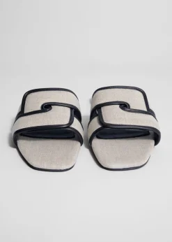 Mules En Cuir