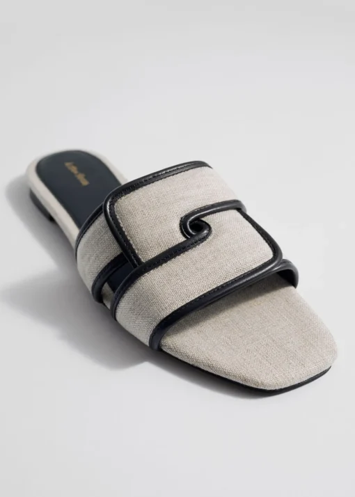 Mules En Cuir
