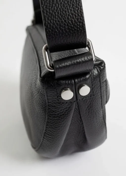 Petit Sac à Bandoulière En Cuir Souple
