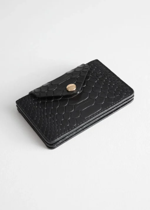 Porte-cartes En Cuir