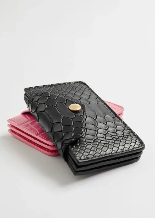 Porte-cartes En Cuir
