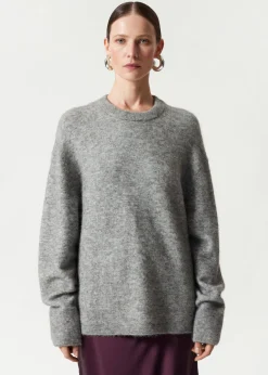 Pull En Alpaga Mélangé