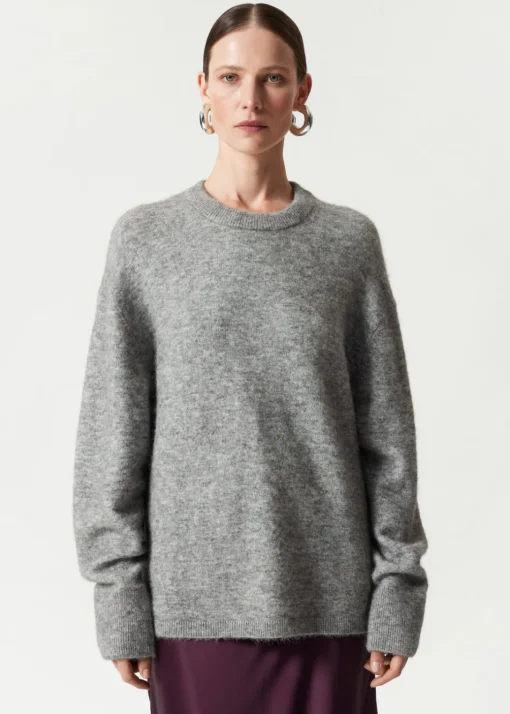Pull En Alpaga Mélangé