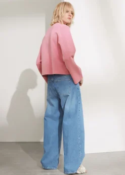 Pull En Maille à Manches Larges