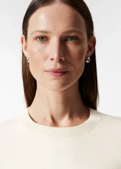 Pull En Maille à Manches Larges