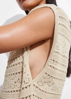 Robe Courte Crochetée