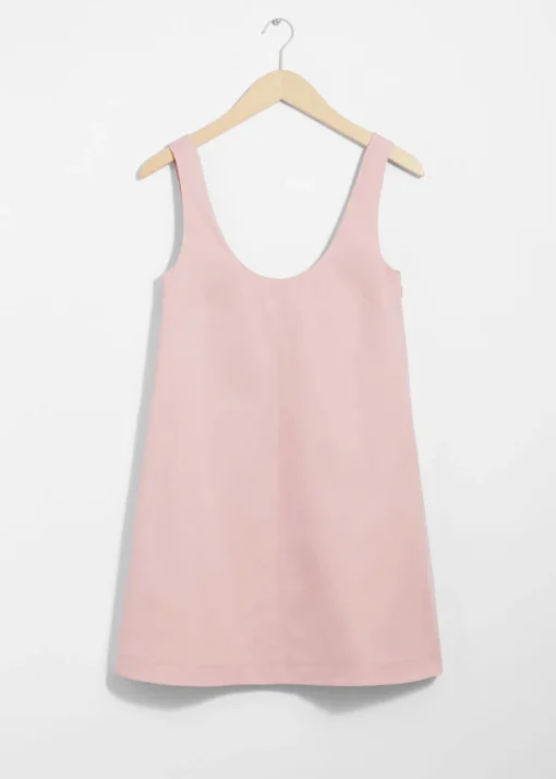 Robe Courte Sans Manches
