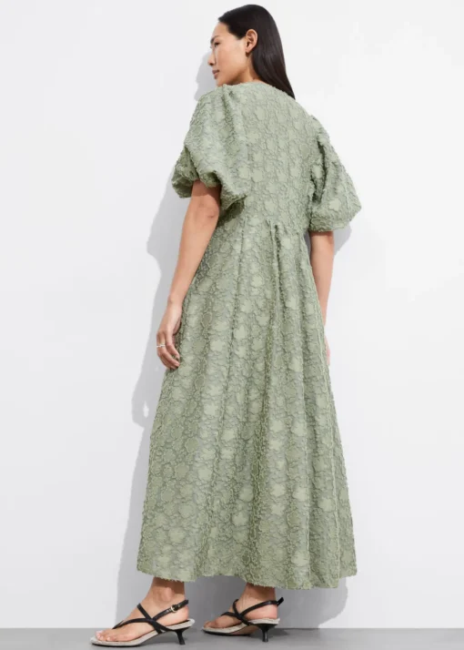 Robe Longue à Manches Ballon
