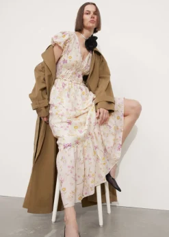 Robe Longue à Plusieurs Niveaux
