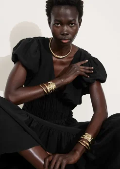 Robe Longue à Plusieurs Niveaux