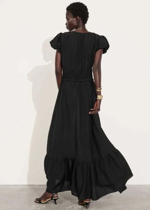 Robe Longue à Plusieurs Niveaux