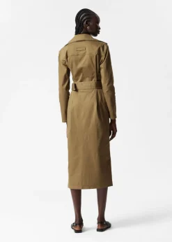 Robe Midi Ceinturée De Style Utilitaire
