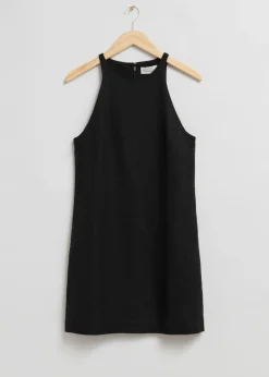 Robe Trapèze En Lin