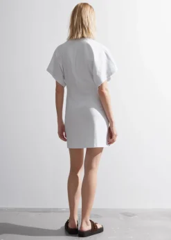 Robe T-shirt Courte Brodée