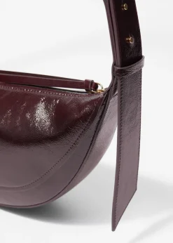 Sac à Empiècements En Cuir