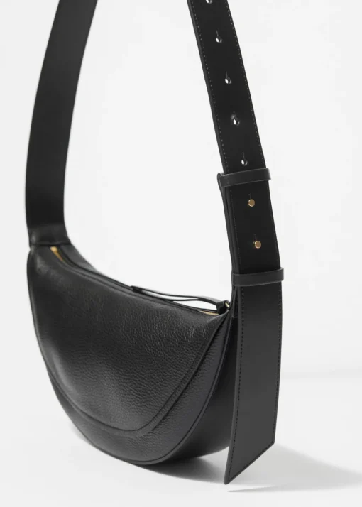 Sac à Empiècements En Cuir