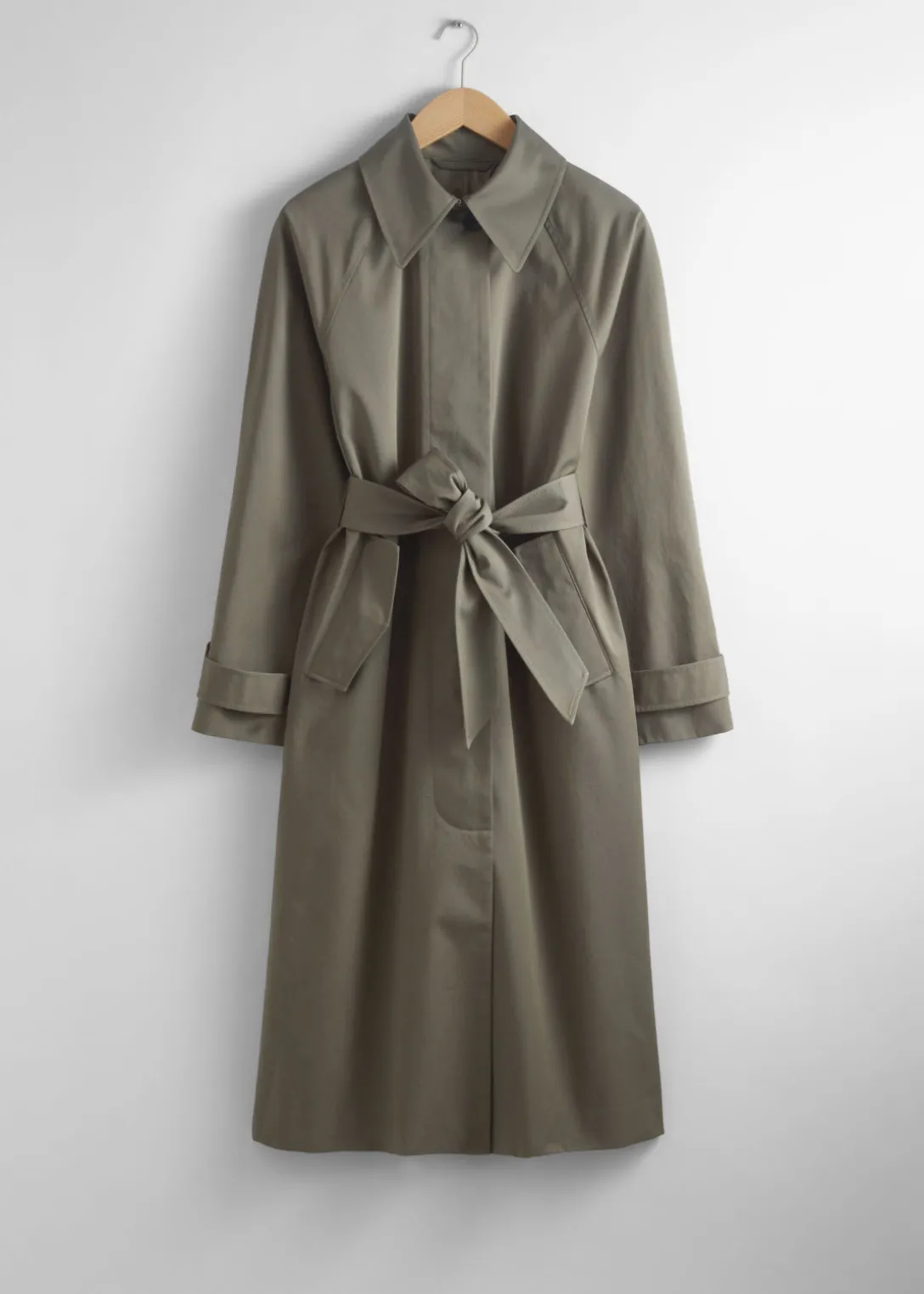 Trench-coat à Boutonnage Simple