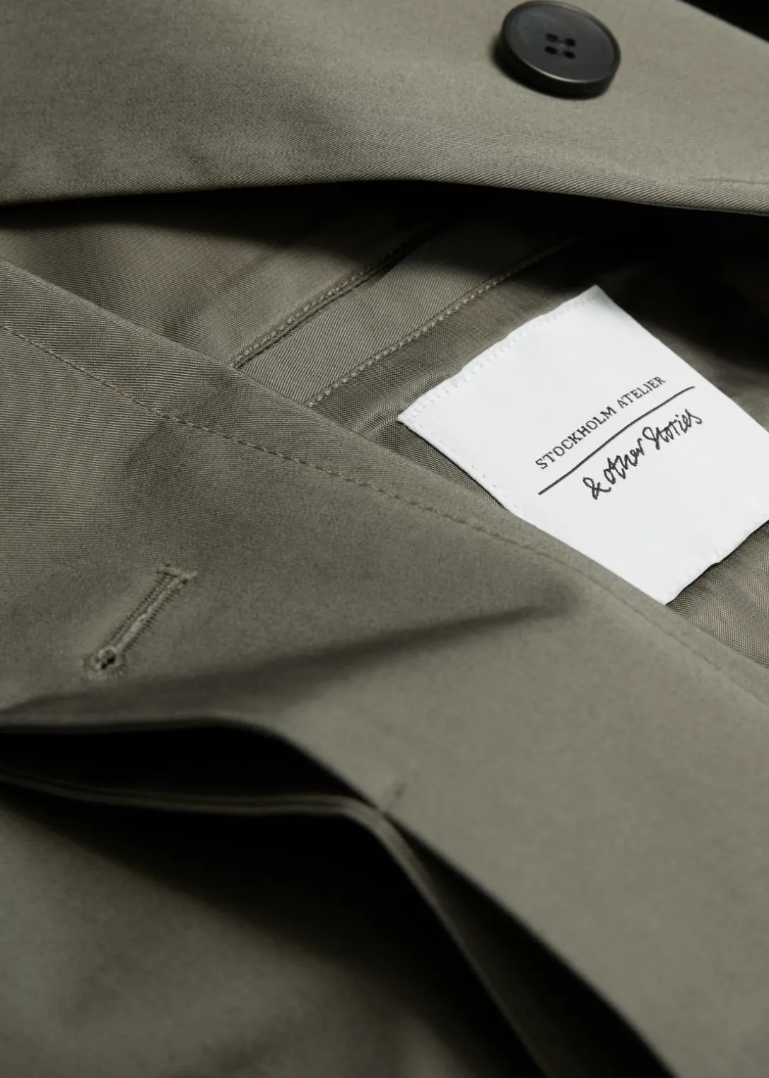 Trench-coat à Boutonnage Simple