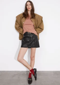 T-shirt En Lin Mélangé