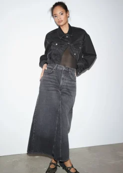 Veste Carrée En Jean