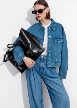 Veste Carrée En Jean