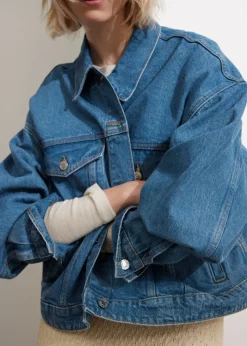 Veste Carrée En Jean