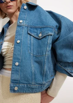 Veste Carrée En Jean