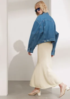 Veste Carrée En Jean