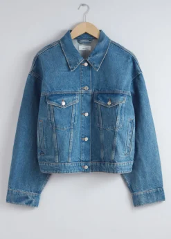 Veste Carrée En Jean