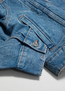 Veste Carrée En Jean