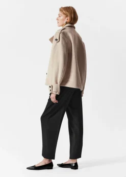 Veste En Laine à Double Boutonnage