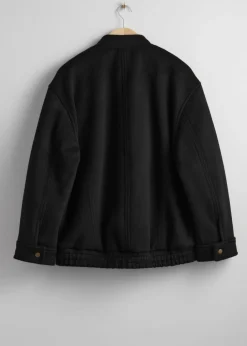 Veste Oversize En Laine